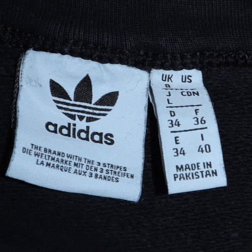 Womens UK Size 8 Adidas Black Pullover Sweatshirt