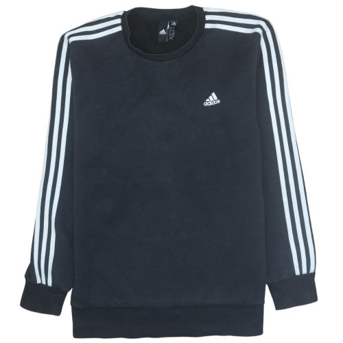 Mens UK Size L adidas Black Pullover Sweatshirt