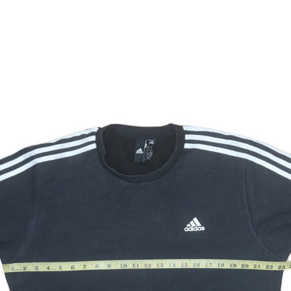 Mens UK Size L adidas Black Pullover Sweatshirt