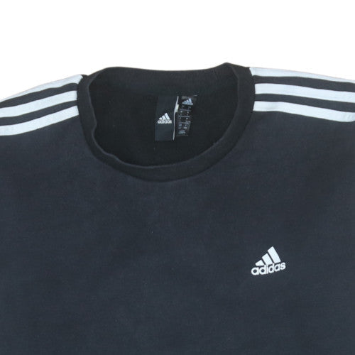 Mens UK Size L adidas Black Pullover Sweatshirt