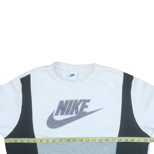 Womens UK Size M Nike Multicoloured Pullover Sweatshirt