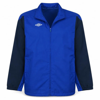 Umbro Men's Blue Track Jacket Size L Polyester Zip Front