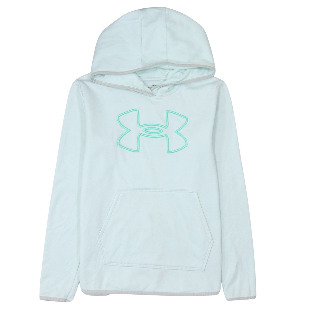 Womens UK Size S Under Armour Blue Pullover Hoodie