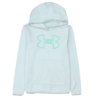 Womens UK Size S Under Armour Blue Pullover Hoodie
