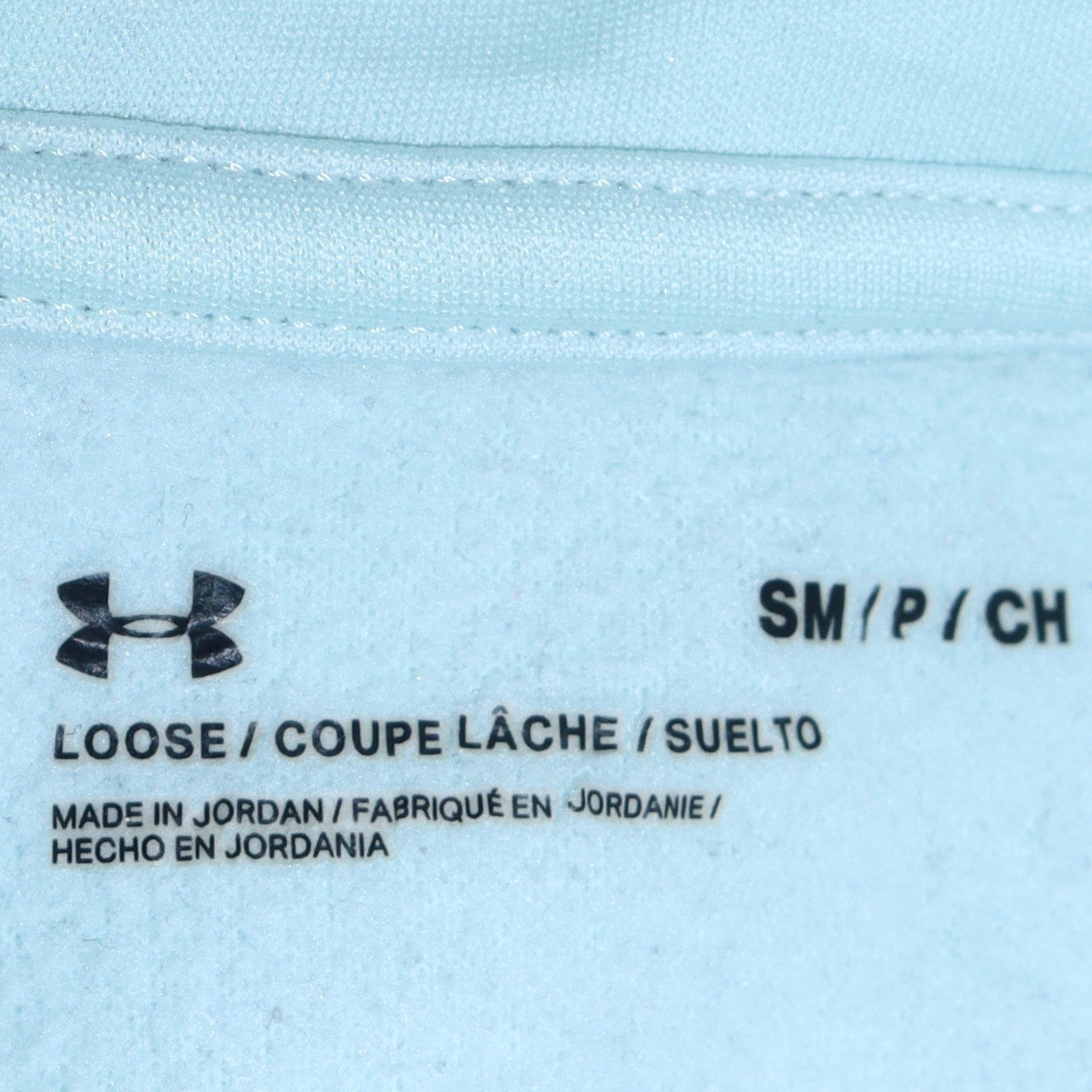 Womens UK Size S Under Armour Blue Pullover Hoodie