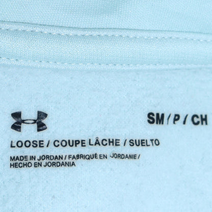 Womens UK Size S Under Armour Blue Pullover Hoodie