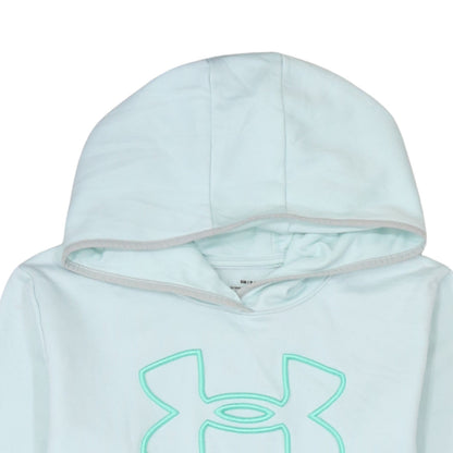 Womens UK Size S Under Armour Blue Pullover Hoodie