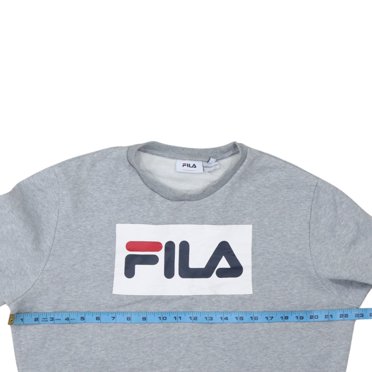 Womens UK Size L Fila Grey Pullover Sweatshirt