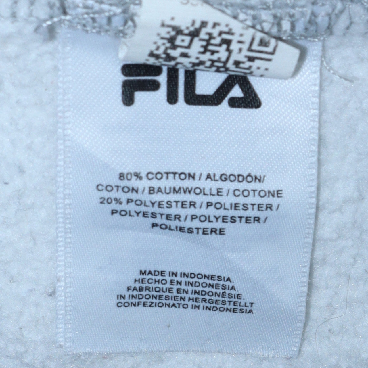 Womens UK Size L Fila Grey Pullover Sweatshirt