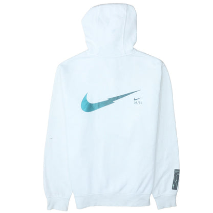 Womens UK Size S Nike White Pullover Hoodie