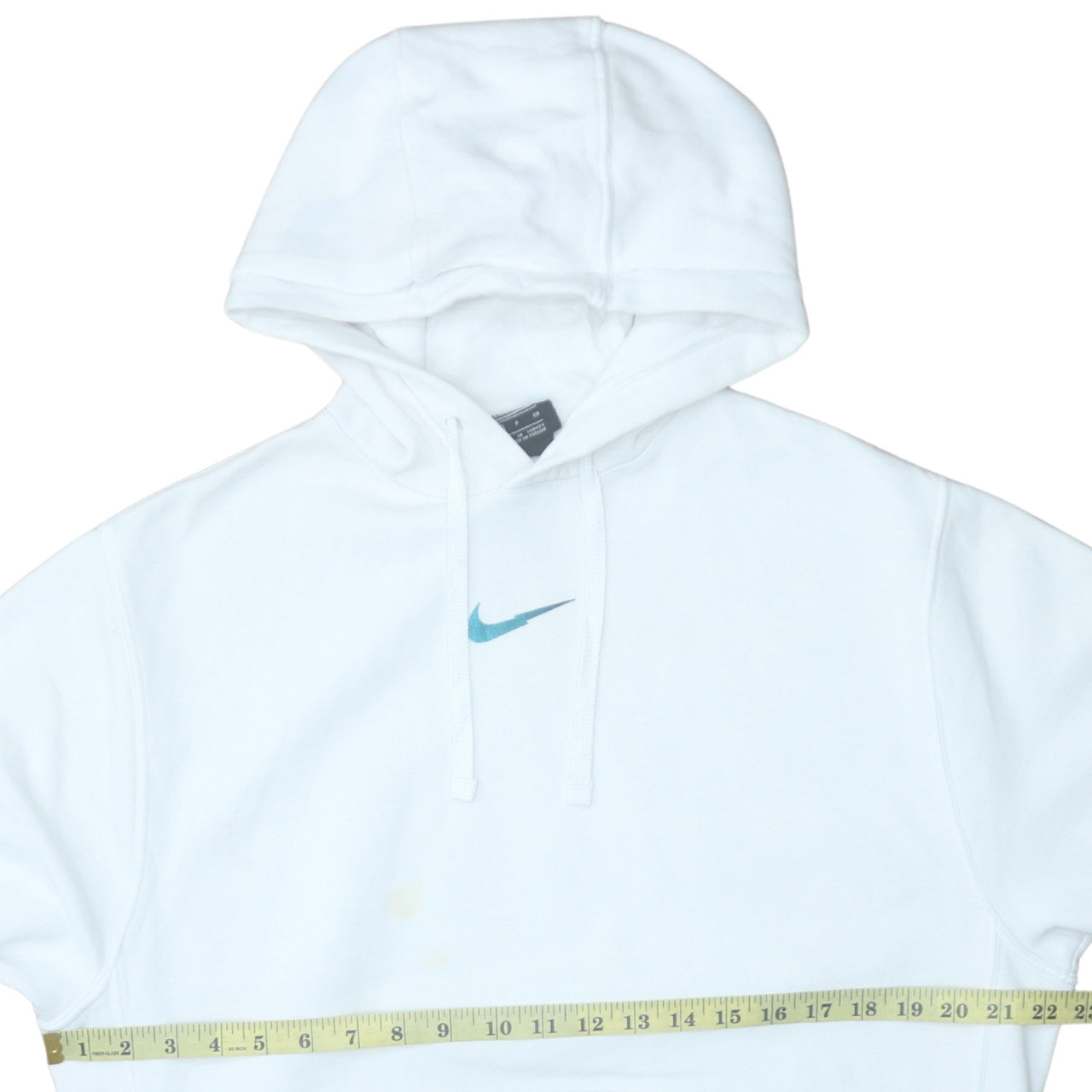 Womens UK Size S Nike White Pullover Hoodie