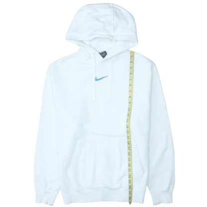 Womens UK Size S Nike White Pullover Hoodie