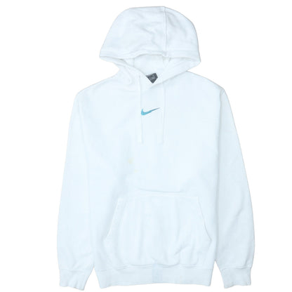 Womens UK Size S Nike White Pullover Hoodie