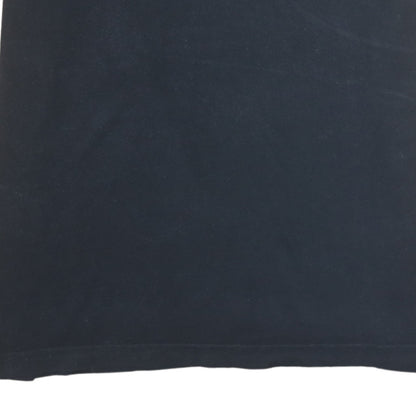 adidas Men's Black Large Graphic Logo Short Sleeve T-Shirt