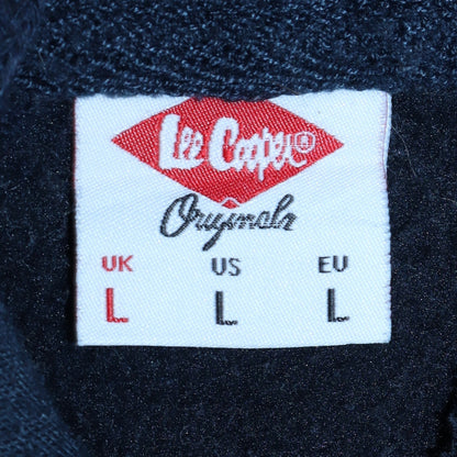 Mens UK Size L Lee Cooper Blue Full Zip Hoodie