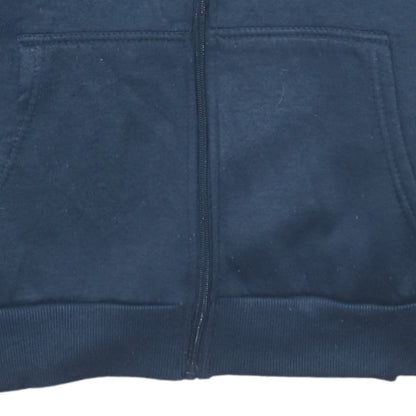 Mens UK Size L Lee Cooper Blue Full Zip Hoodie
