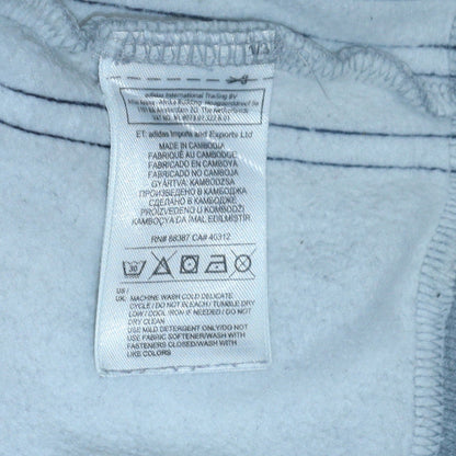 Mens UK Size M adidas Grey Full Zip Hoodie