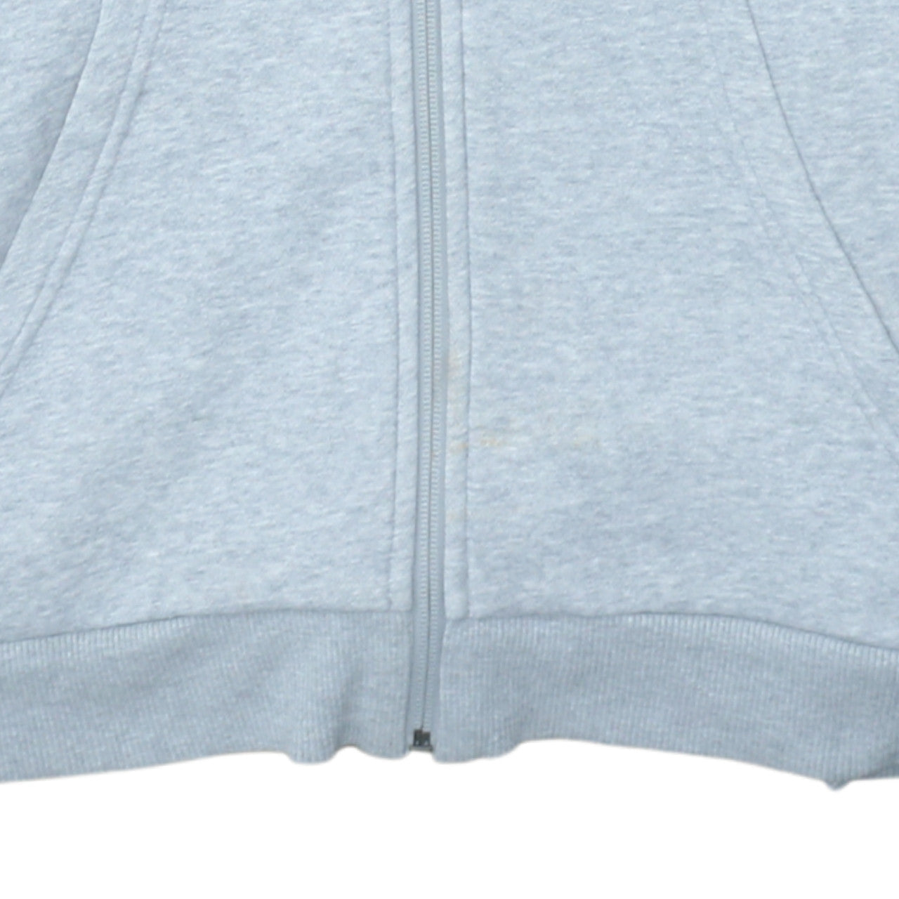 Mens UK Size M adidas Grey Full Zip Hoodie