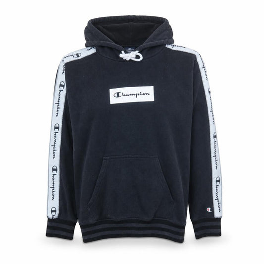 Womens UK Size S Champion Black Pullover Hoodie