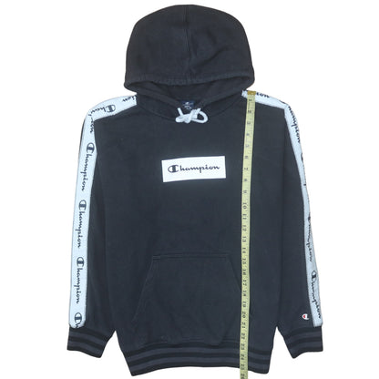 Womens UK Size S Champion Black Pullover Hoodie