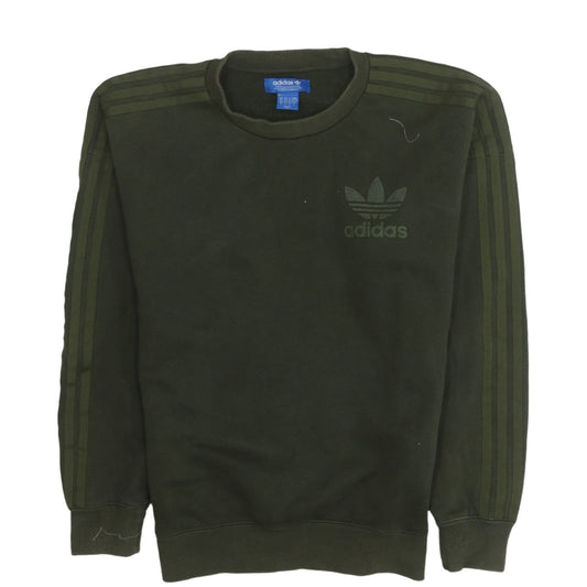 Mens UK Size XS adidas Green Pullover Sweatshirt
