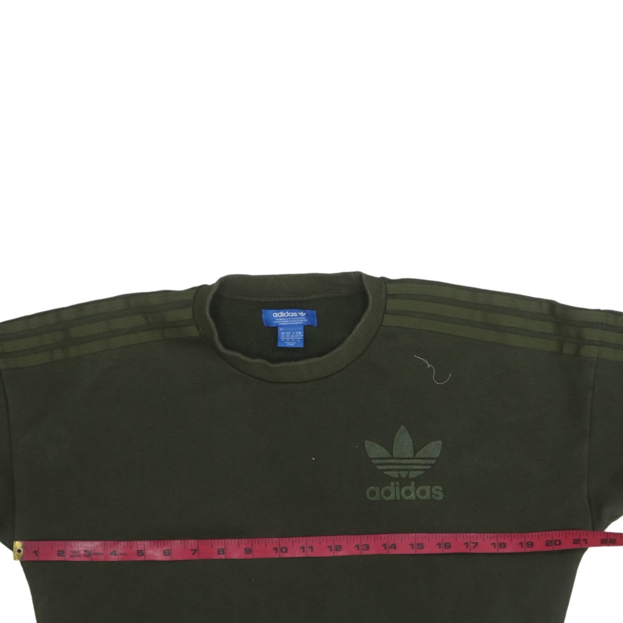 Mens UK Size XS adidas Green Pullover Sweatshirt