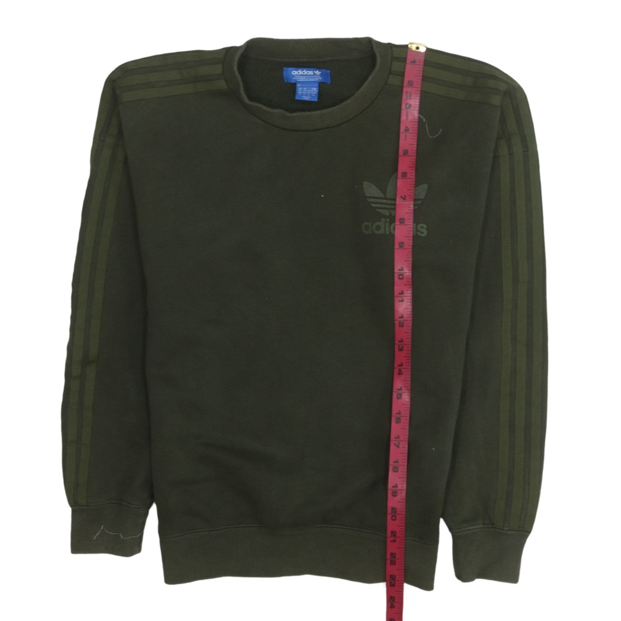 Mens UK Size XS adidas Green Pullover Sweatshirt