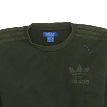 Mens UK Size XS adidas Green Pullover Sweatshirt