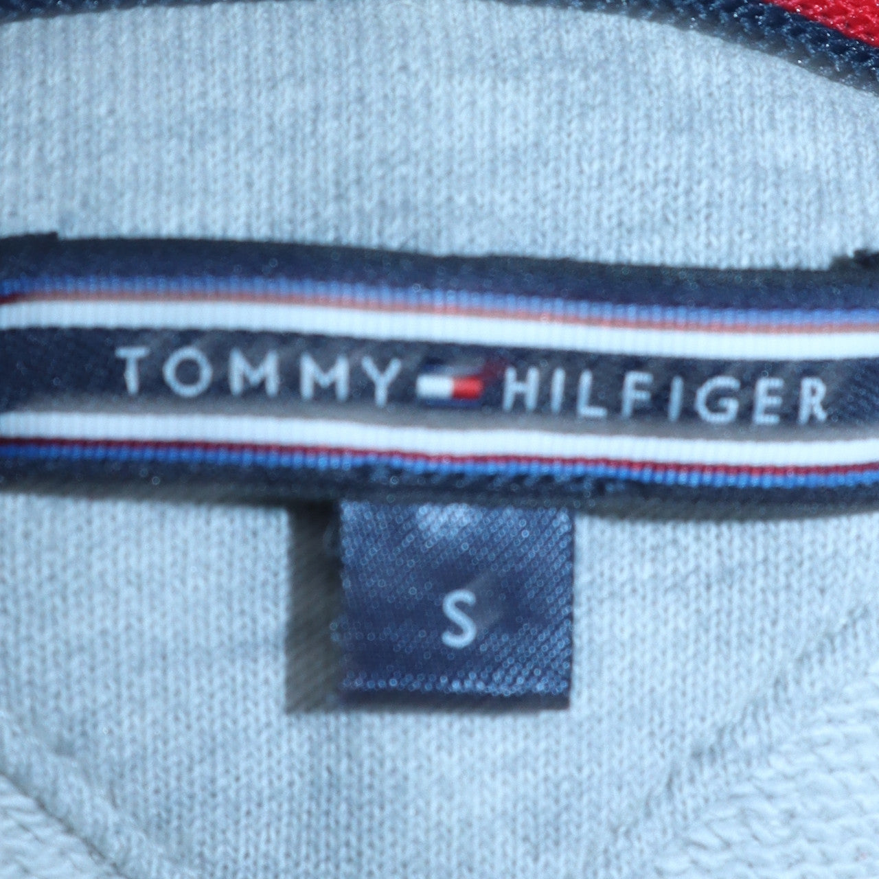 Womens UK Size S Tommy Hilfiger Grey Full Zip Hoodie