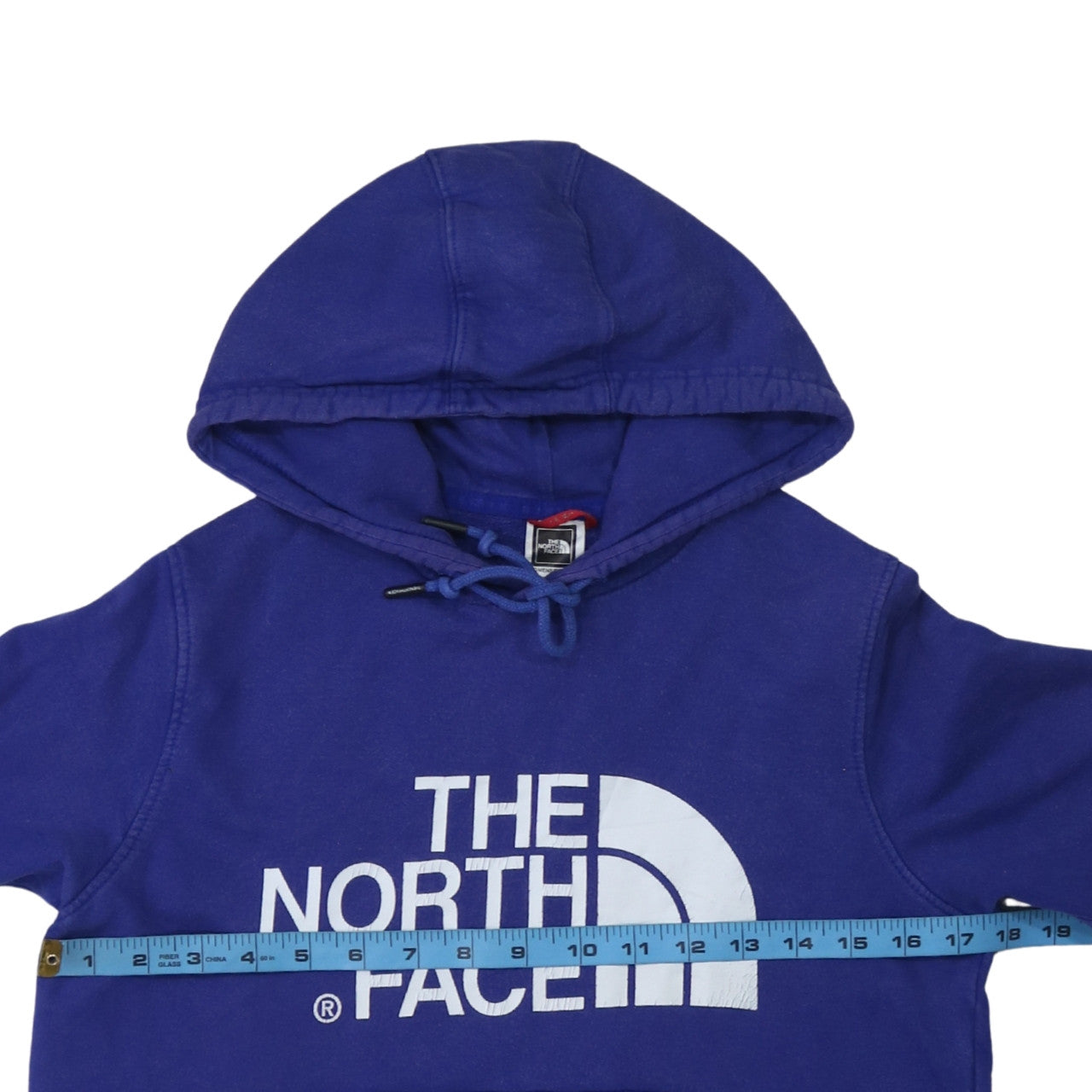 Womens UK Size S The North Face Blue Pullover Hoodie