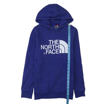 Womens UK Size S The North Face Blue Pullover Hoodie