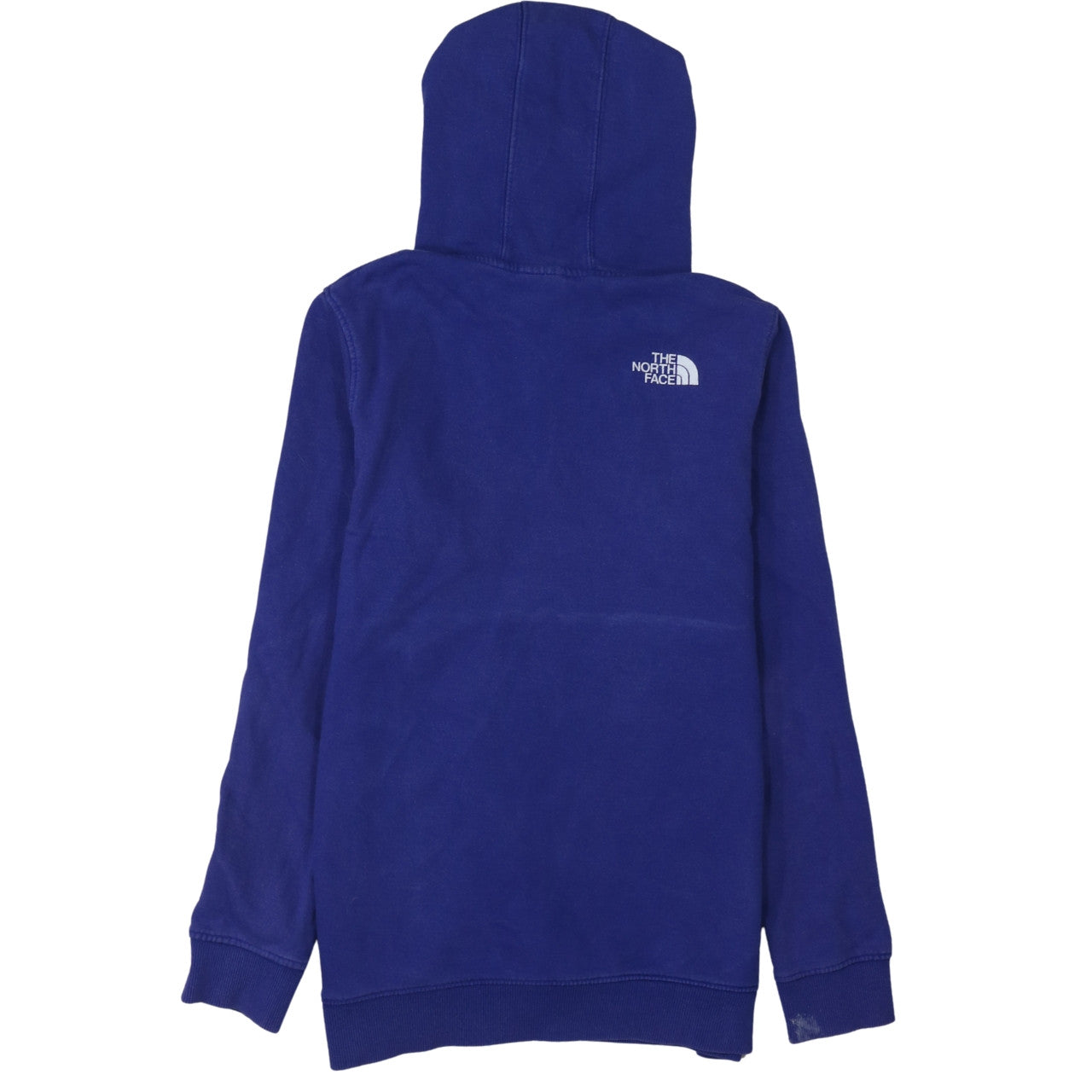 Womens UK Size S The North Face Blue Pullover Hoodie