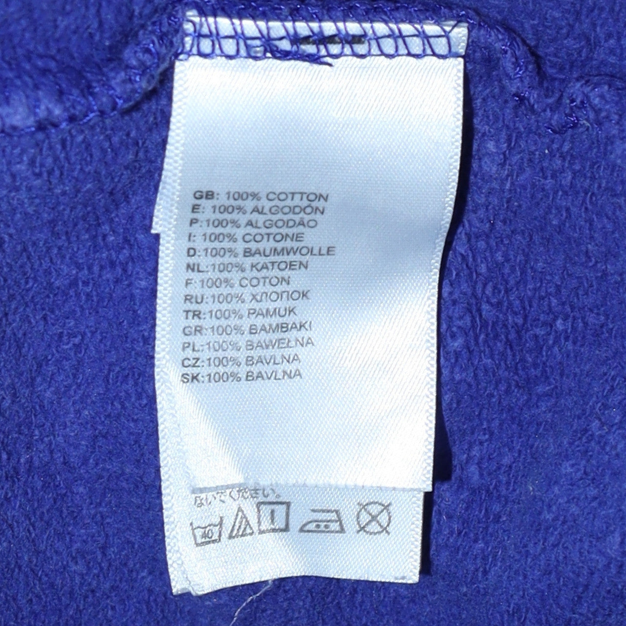 Womens UK Size S The North Face Blue Pullover Hoodie