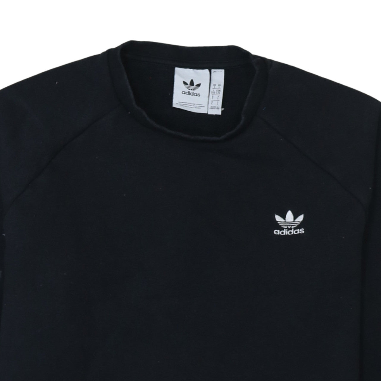Mens UK Size L adidas Black Pullover Sweatshirt