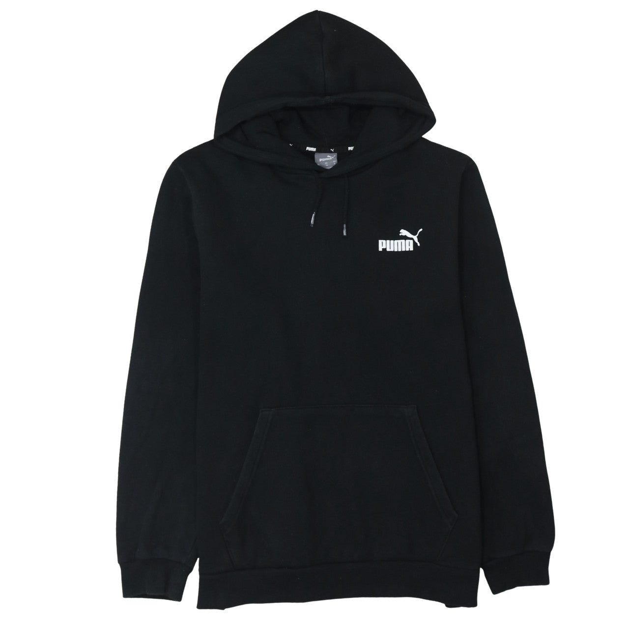 Mens UK Size XL Puma Black Pullover Hoodie
