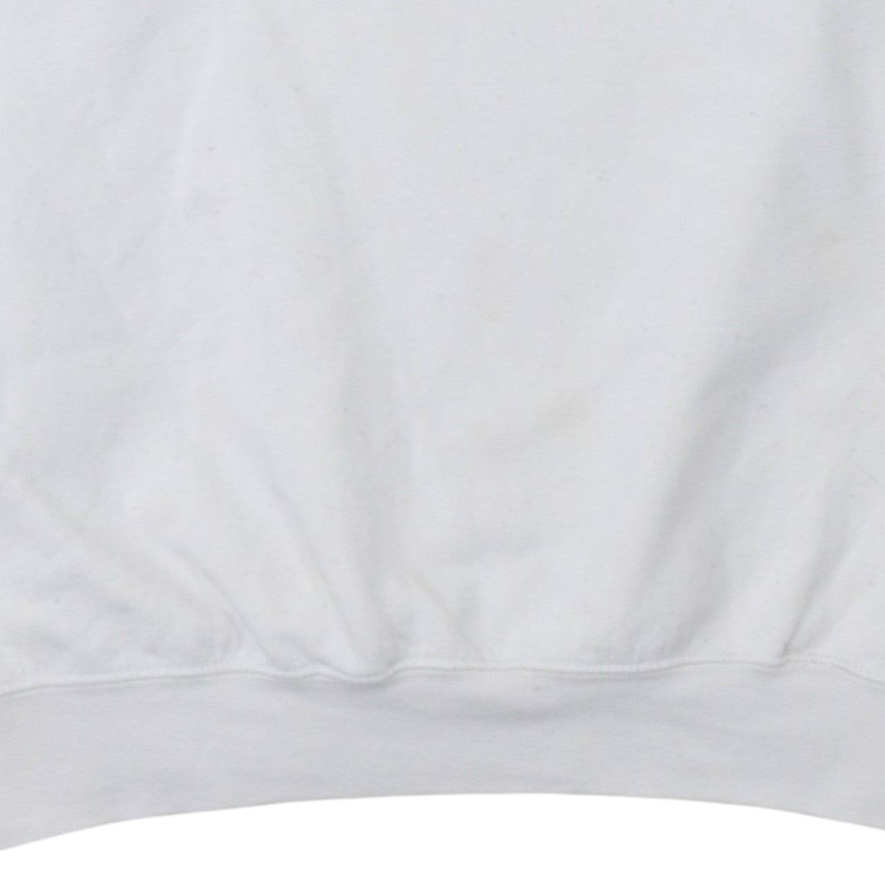 Womens UK Size L Gildan White Pullover Sweatshirt
