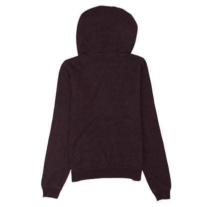Womens UK Size XS Nike Brown Pullover Hoodie