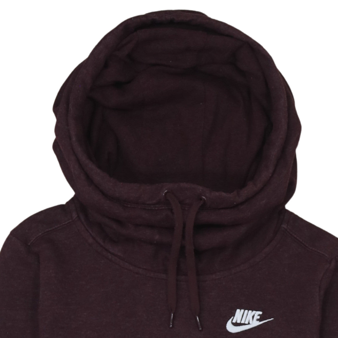 Womens UK Size XS Nike Brown Pullover Hoodie