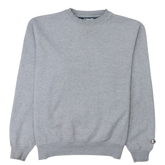Mens UK Size L Champion Grey Pullover Sweatshirt