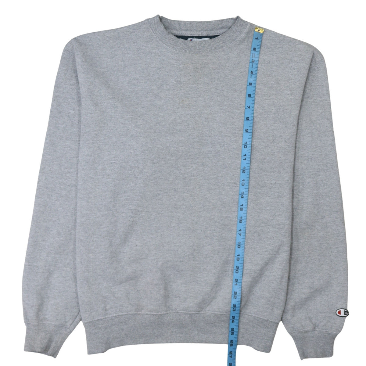 Mens UK Size L Champion Grey Pullover Sweatshirt