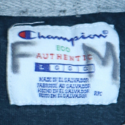 Mens UK Size L Champion Grey Pullover Sweatshirt