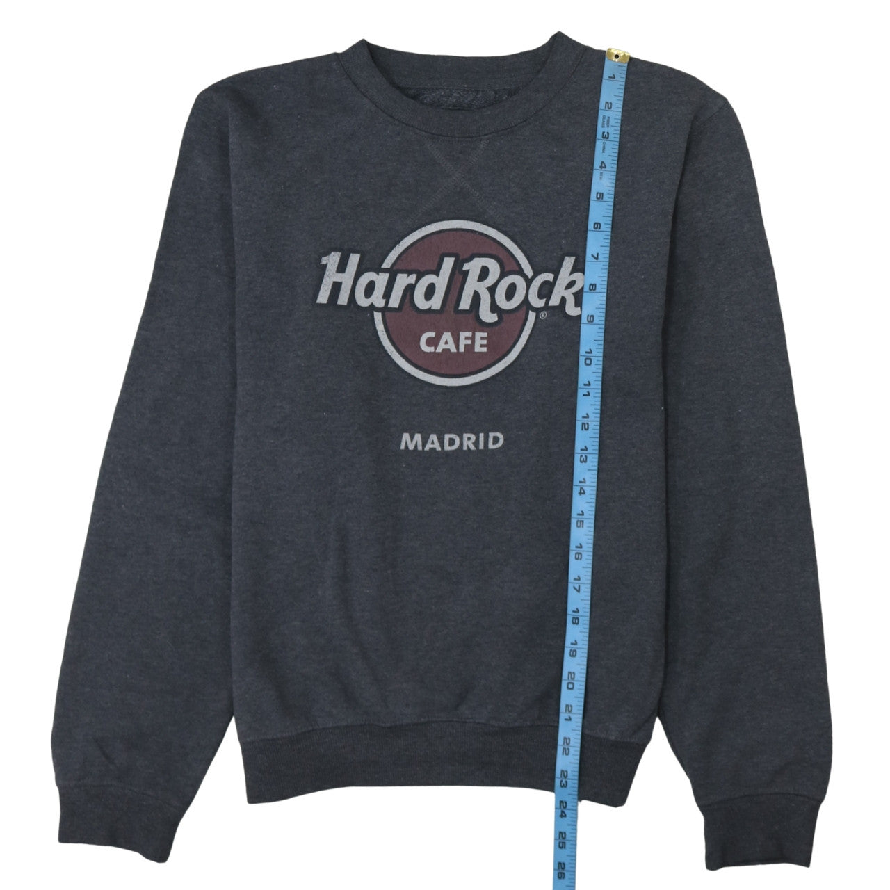 Womens UK Size M Hard Rock Cafe Black Pullover Sweatshirt