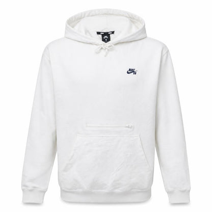 Mens UK Size M Nike White Pullover Hoodie
