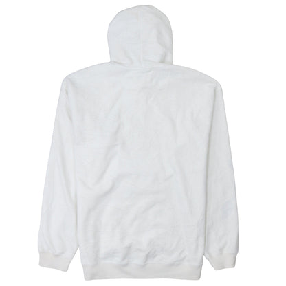 Mens UK Size M Nike White Pullover Hoodie