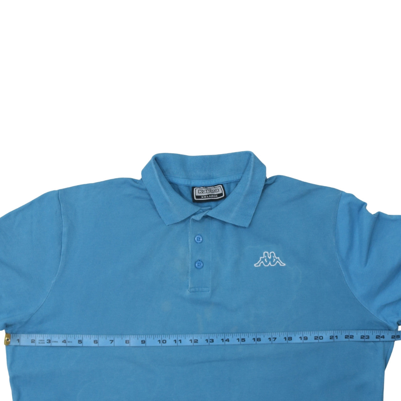 Kappa Men's Blue 2XL Polo Shirt Short Sleeve Cotton Sports Casual