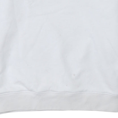 Womens UK Size 10 Adidas White Pullover Sweatshirt