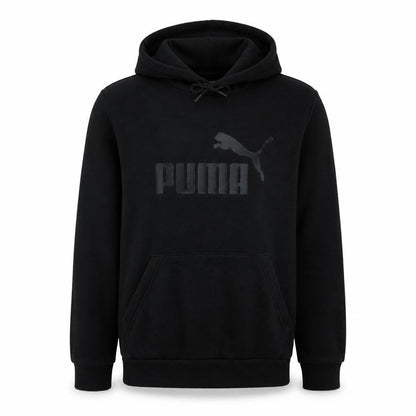 Mens UK Size S Puma Black Pullover Hoodie