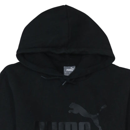 Mens UK Size S Puma Black Pullover Hoodie