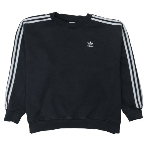 Womens UK Size XS Adidas Black Pullover Sweatshirt