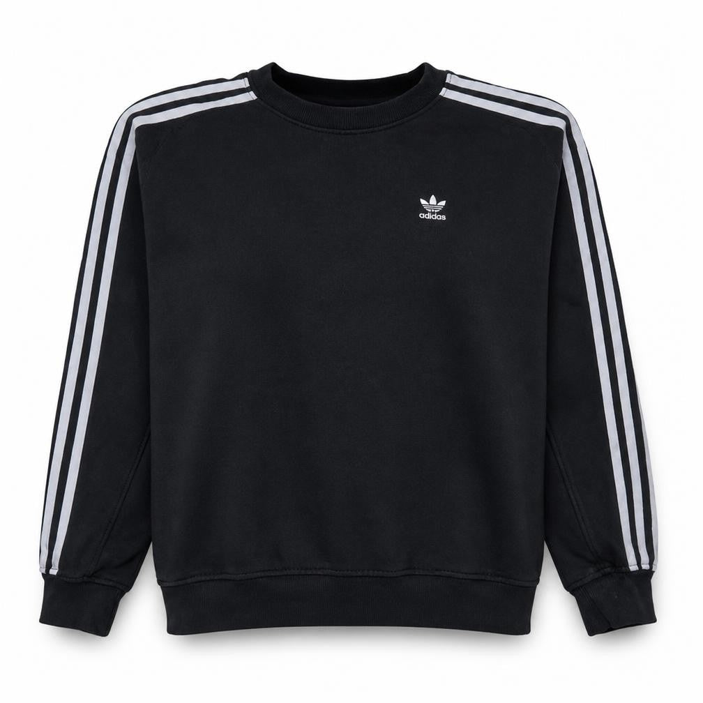 Womens UK Size XS Adidas Black Pullover Sweatshirt